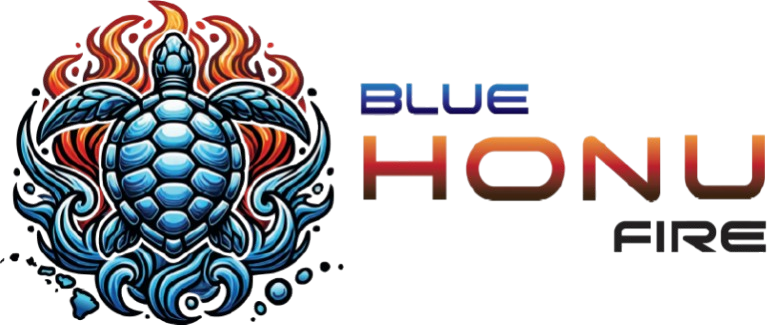 Blue Honu Fire